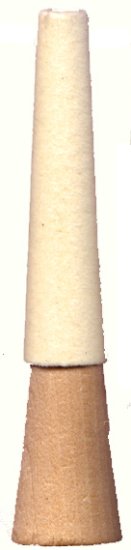 Felt ring polishing buff