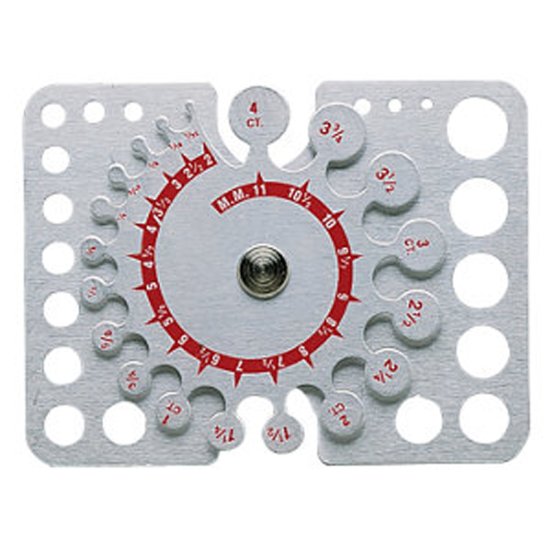 Diamond and gemstone gauge